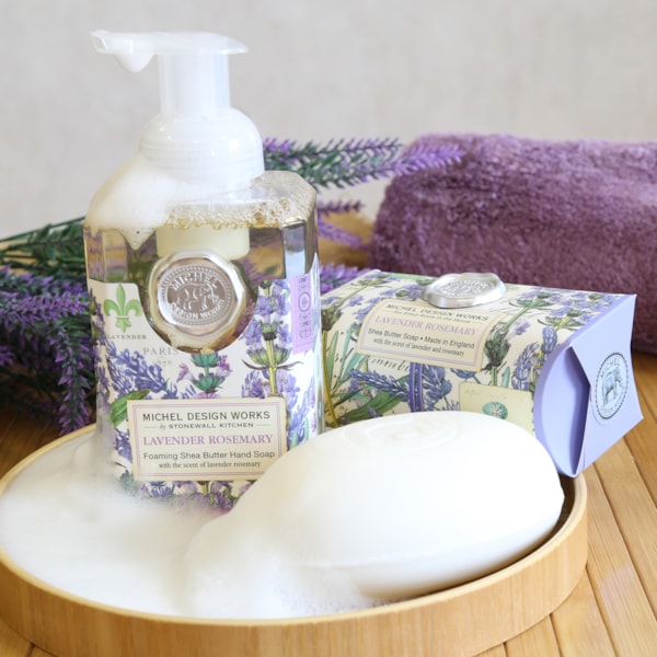 Lavender Rosemary Foaming Hand Soap by Michel Design Works Lavender Rosemary Foaming Hand Soap by Michel Design Works