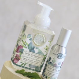 Eucalyptus & Mint Foaming Hand Soap by Michel Design Works Eucalyptus & Mint Foaming Hand Soap by Michel Design Works