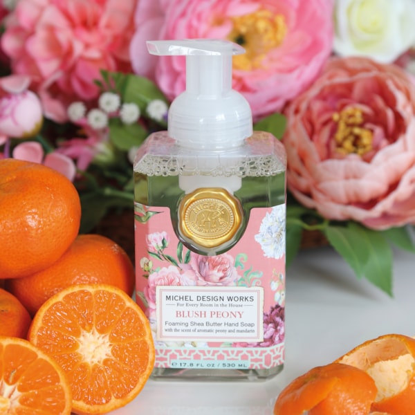 Blush Peony Foaming Hand Soap by Michel Design Works Blush Peony Foaming Hand Soap by Michel Design Works