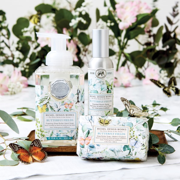 Butterfly Fields Foaming Hand Soap by Michel Design Works Butterfly Fields Foaming Hand Soap by Michel Design Works