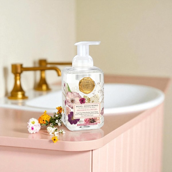 Pressed Flowers Foaming Hand Soap by Michel Design Works Pressed Flowers Foaming Hand Soap by Michel Design Works