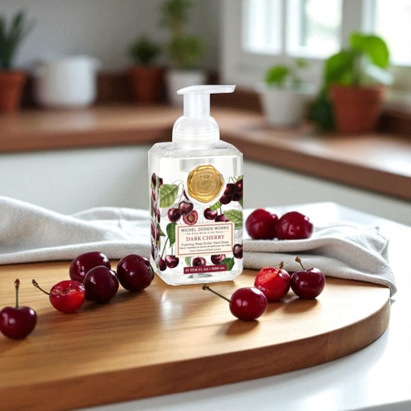 Dark Cherry Foaming Hand Soap by Michel Design Works