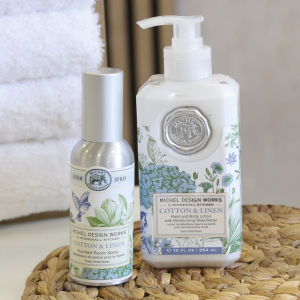 Cotton & Linen Scented Room Spray by Michel Design Works Cotton & Linen Scented Room Spray by Michel Design Works