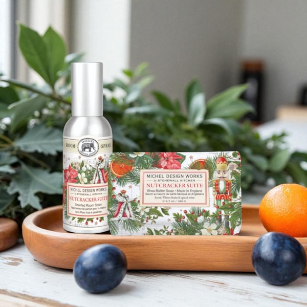 Nutcracker Bath Soap Bar by Michel Design Works Nutcracker Bath Soap Bar by Michel Design Works