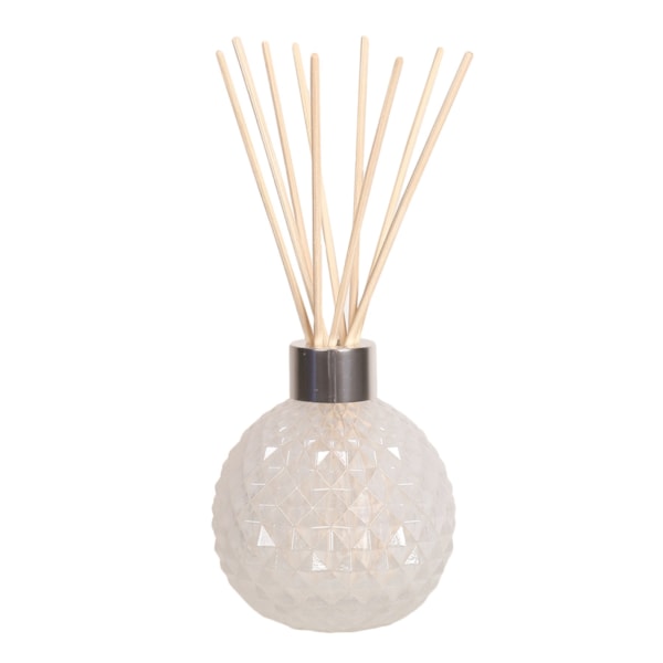 White Lustre Glass Reed Diffuser & 50 Rattan Reeds White Lustre Glass Reed Diffuser & 50 Rattan Reeds