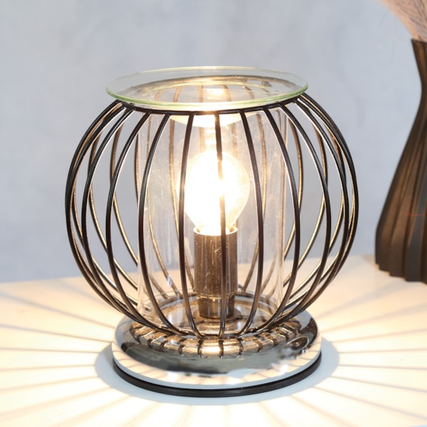 Electric Wax Melter Touch – Black Framework Industrial Sphere 17cm