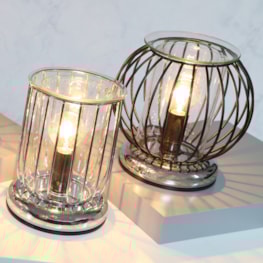 Electric Wax Melter Touch – Black Framework Industrial Sphere 17cm