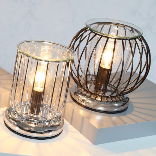 Electric Wax Melter Touch – Black Framework Industrial Sphere 17cm