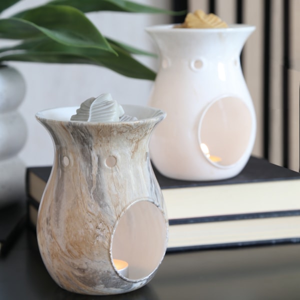 Wax Melter - Grigio Marble Wax Melter - Grigio Marble