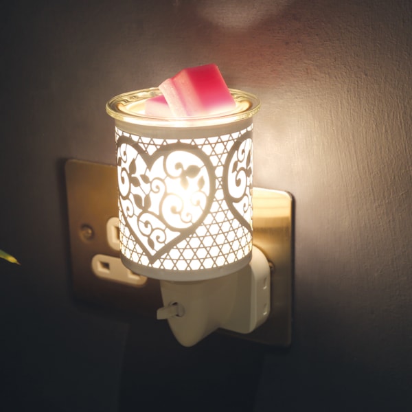 Wax Melter Plug In - White & Gold Silhouette Stag 13cm Wax Melter Plug In - White & Gold Silhouette Stag 13cm