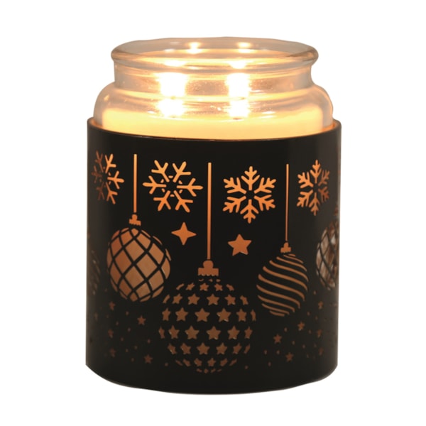 Tealight Wax Melter and Candle Holder - Black Silhouette Melter Baubles Tealight Wax Melter and Candle Holder - Black Silhouette Melter Baubles
