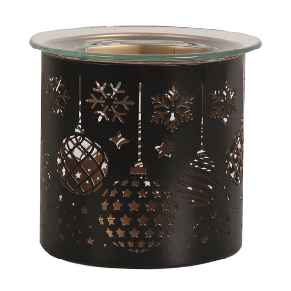 Tealight Wax Melter and Candle Holder - Black Silhouette Melter Baubles Tealight Wax Melter and Candle Holder - Black Silhouette Melter Baubles
