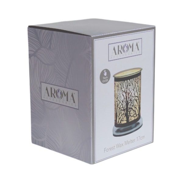 Electric Wax Melter Touch - Black Silhouette Forest 17cm Electric Wax Melter Touch - Black Silhouette Forest 17cm