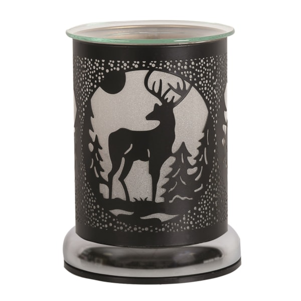 Electric Wax Melter Touch - Black Silhouette Stag 17cm Electric Wax Melter Touch - Black Silhouette Stag 17cm