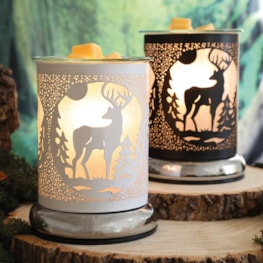 Electric Wax Melter Touch - Black Silhouette Stag 17cm Electric Wax Melter Touch - Black Silhouette Stag 17cm