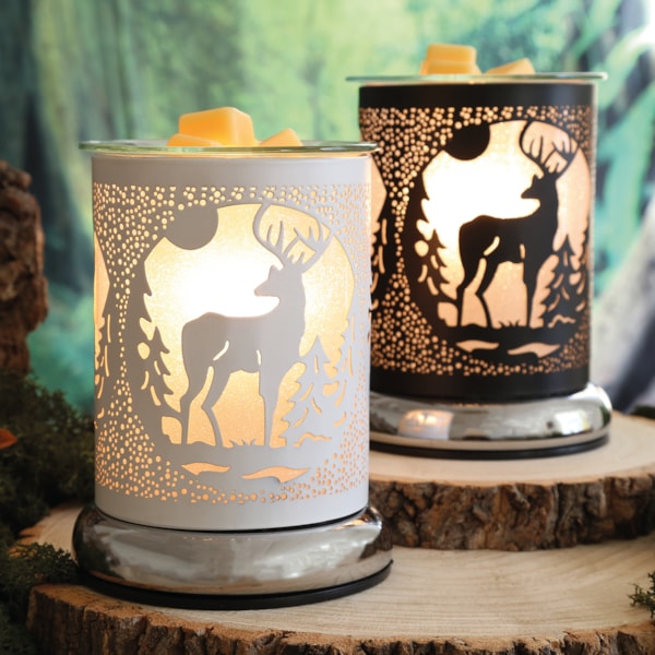 Electric Wax Melter Touch - Black Silhouette Stag 17cm Electric Wax Melter Touch - Black Silhouette Stag 17cm