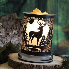 Electric Wax Melter Touch - Black Silhouette Stag 17cm Electric Wax Melter Touch - Black Silhouette Stag 17cm