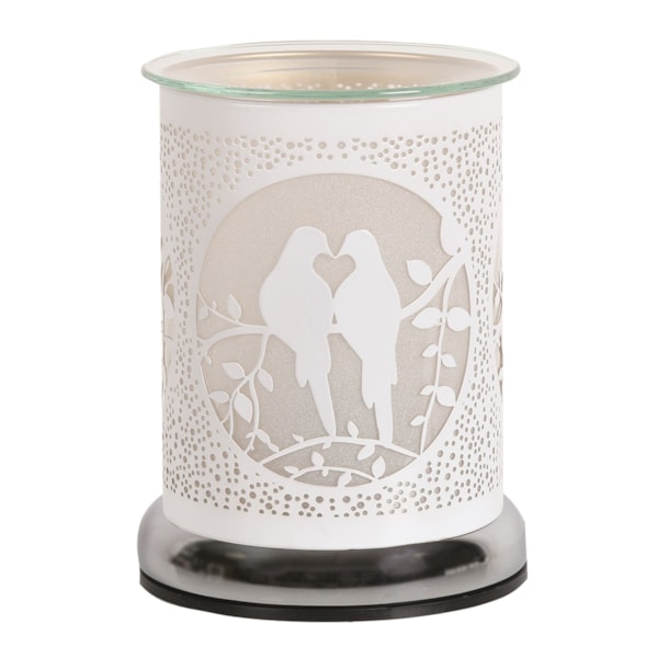 Electric Wax Melter Touch - White Silhouette Doves 17cm Electric Wax Melter Touch - White Silhouette Doves 17cm