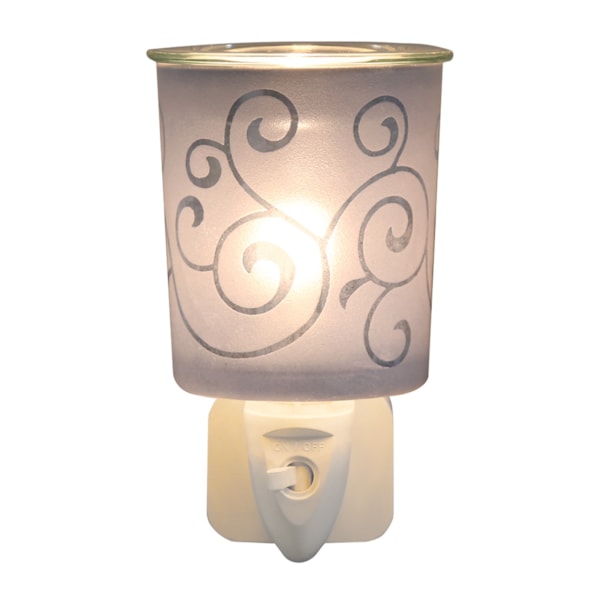 Wax Melter Plug In - Blue Swirl 13cm Wax Melter Plug In - Blue Swirl 13cm