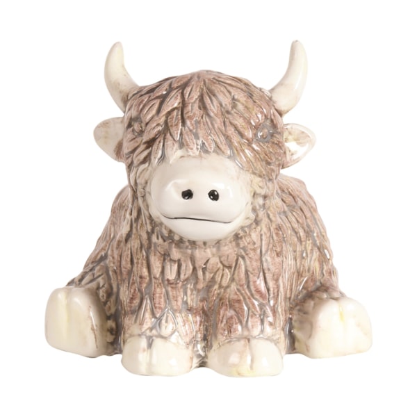 Highland Cow Sat Melter 16cm Highland Cow Sat Melter 16cm