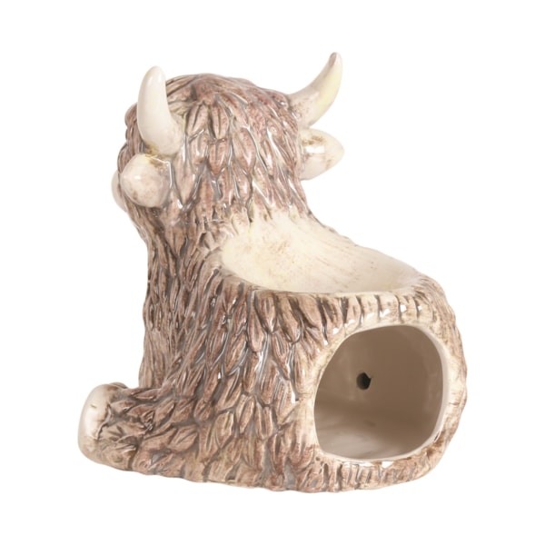 Highland Cow Sat Melter 16cm Highland Cow Sat Melter 16cm