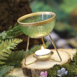 Bowl Wax Melter Green 11cm Bowl Wax Melter Green 11cm