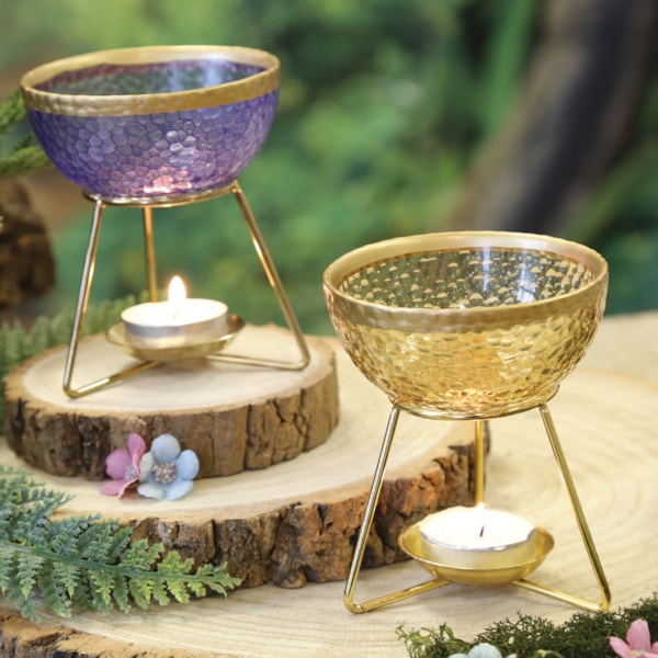 Bowl Wax Melter Lilac 11cm Bowl Wax Melter Lilac 11cm