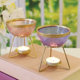 Bowl Wax Melter Lilac 11cm Bowl Wax Melter Lilac 11cm