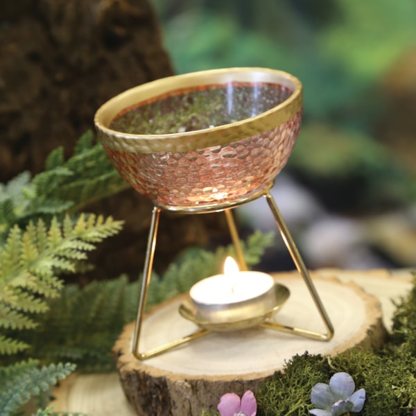 Bowl Wax Melter Pink 11cm Bowl Wax Melter Pink 11cm