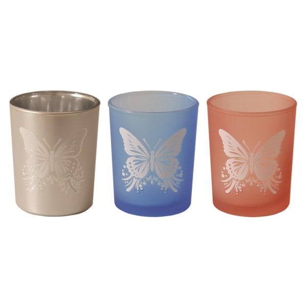 Butterfly Tealight Votive Holders Set3 Butterfly Tealight Votive Holders Set3