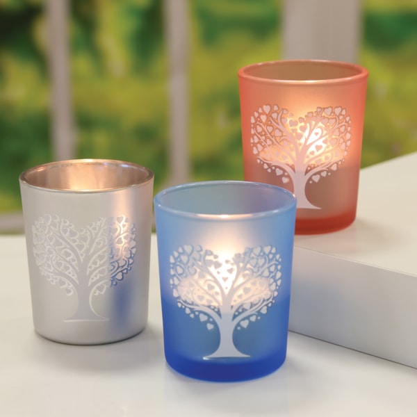 Heart Tealight Votive Holders Set3 Heart Tealight Votive Holders Set3