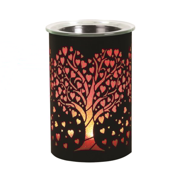 LED Melter Heart Tree - Black 12cm LED Melter Heart Tree - Black 12cm