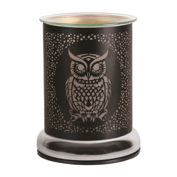 Electric Wax Melter Touch - Black Silhouette Owl 17cm Electric Wax Melter Touch - Black Silhouette Owl 17cm