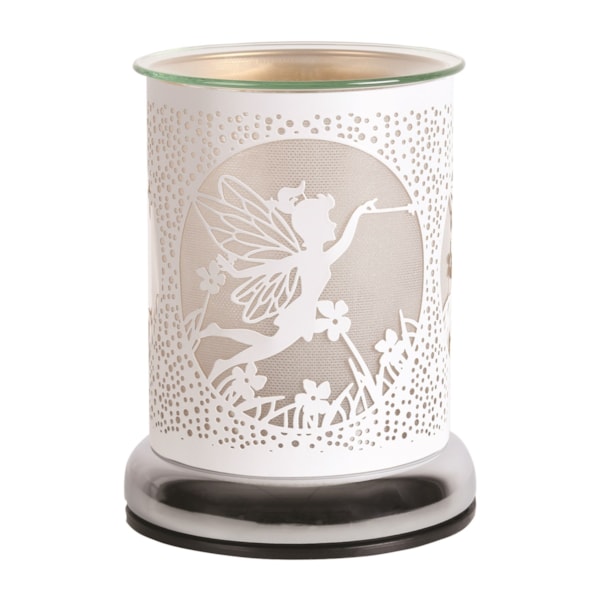 Electric Wax Melter Touch - White Silhouette Fairy 17cm Electric Wax Melter Touch - White Silhouette Fairy 17cm