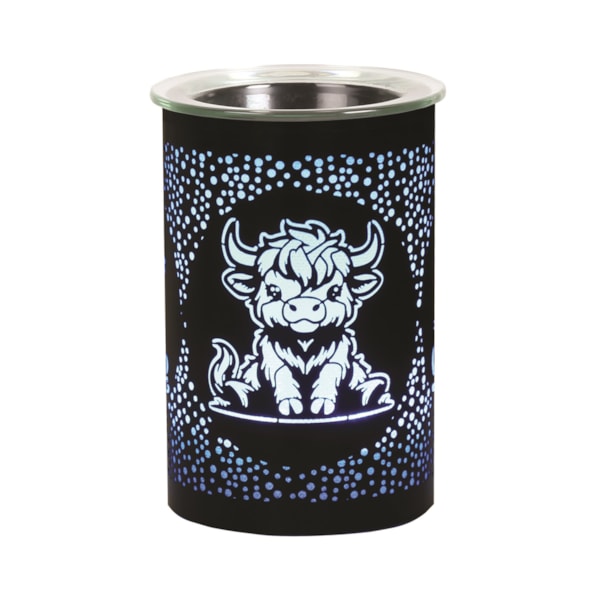 LED Melter Highland Cow Black 12cm LED Melter Highland Cow Black 12cm
