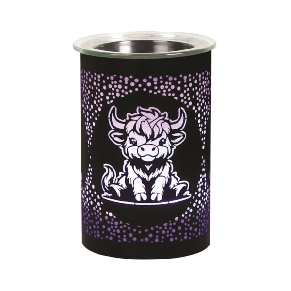 LED Melter Highland Cow Black 12cm LED Melter Highland Cow Black 12cm