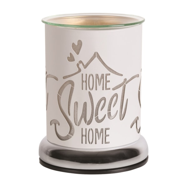 Electric Wax Melter Touch - White Silhouette Home 17cm Electric Wax Melter Touch - White Silhouette Home 17cm