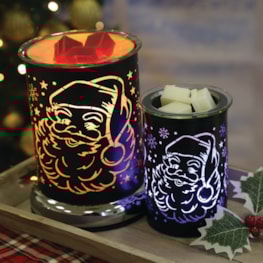 LED Melter Santa Black 12cm LED Melter Santa Black 12cm