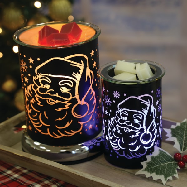 LED Melter Santa Black 12cm LED Melter Santa Black 12cm