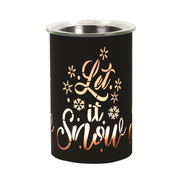 LED Melter Let It Snow Black 12cm LED Melter Let It Snow Black 12cm