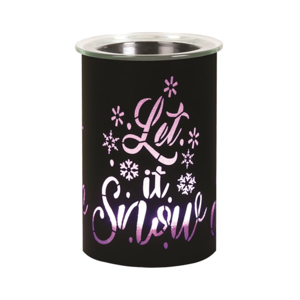 LED Melter Let It Snow Black 12cm LED Melter Let It Snow Black 12cm