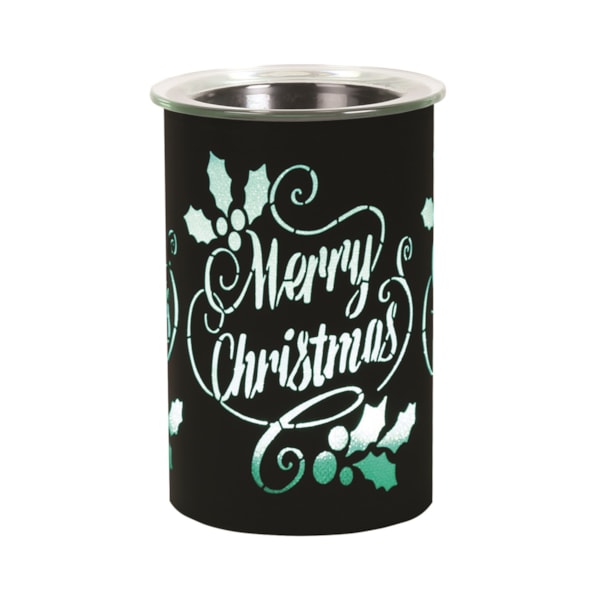 LED Melter Merry Christmas Black 12cm LED Melter Merry Christmas Black 12cm