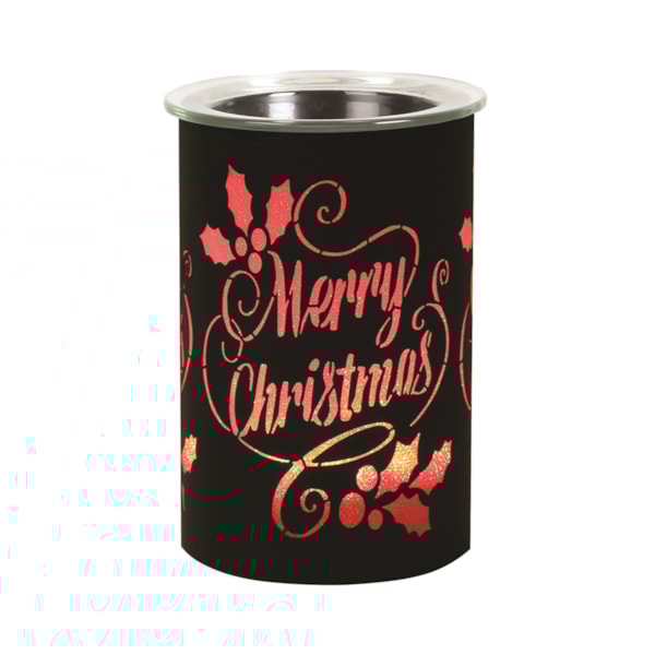LED Melter Merry Christmas Black 12cm LED Melter Merry Christmas Black 12cm