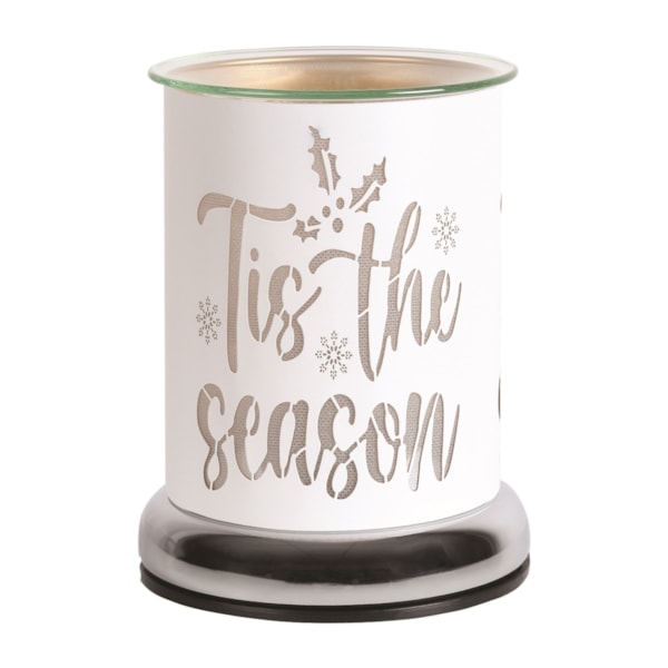 Electric Wax Melter Touch - White Silhouette Tis the Season 17cm Electric Wax Melter Touch - White Silhouette Tis the Season 17cm