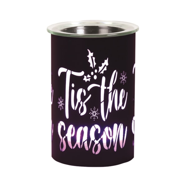 LED Melter Tis The Season Black 12cm LED Melter Tis The Season Black 12cm