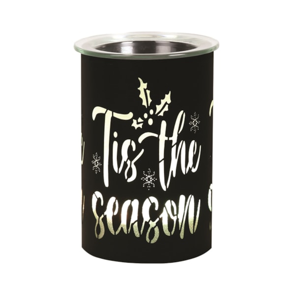 LED Melter Tis The Season Black 12cm LED Melter Tis The Season Black 12cm
