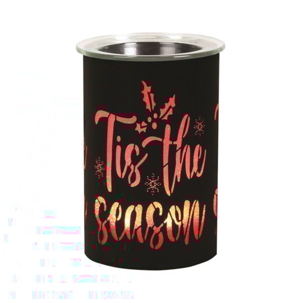 LED Melter Tis The Season Black 12cm LED Melter Tis The Season Black 12cm