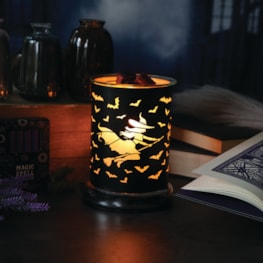 Electric Wax Melter Touch - Black Silhouette Witch 17cm Electric Wax Melter Touch - Black Silhouette Witch 17cm