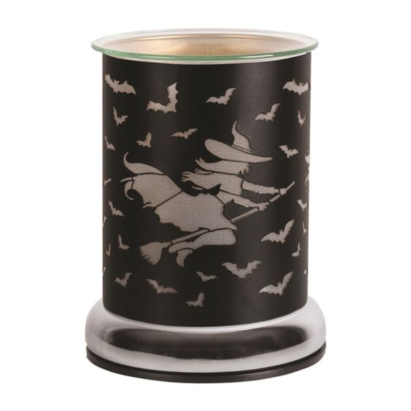 Electric Wax Melter Touch - Black Silhouette Witch 17cm Electric Wax Melter Touch - Black Silhouette Witch 17cm