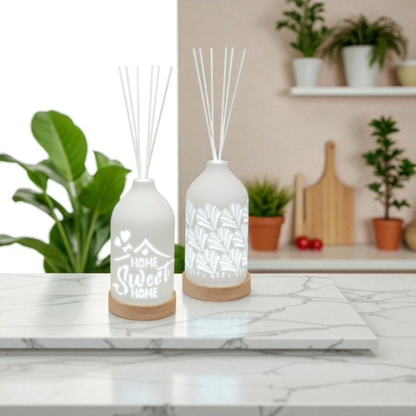 LED Ceramic Reed Diffuser Fan 19cm LED Ceramic Reed Diffuser Fan 19cm